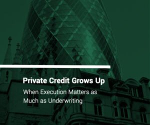 amend and extend private credit