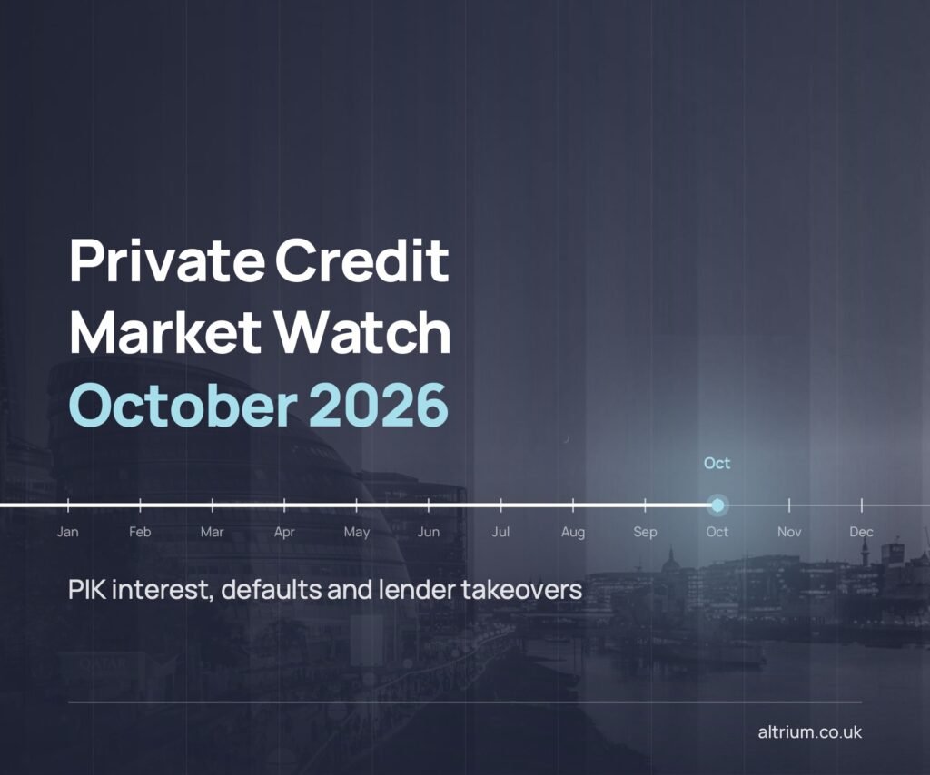 Private Credit Market Watch October